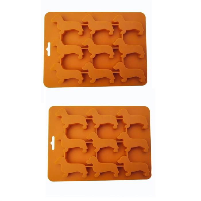 Moule à Glaçons Tête De Chien 3D – Silicone Flexible – Bac à Glaçons Fun Et Original