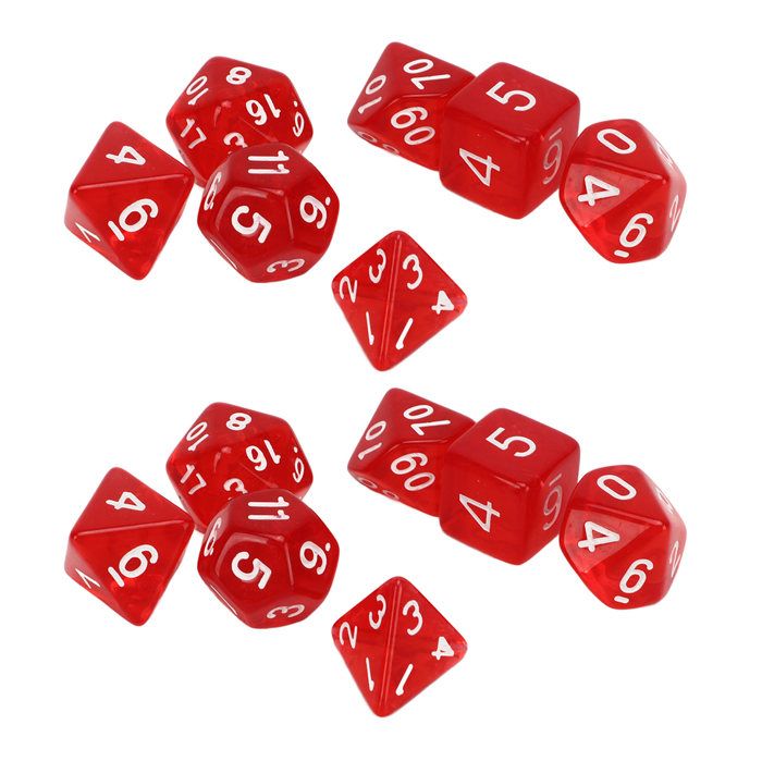 Lot De 21 Dés Polyédriques DnD RPG - 3 Couleurs (noir, Bleu, Marbré) - D4, D6, D8, D10, D12, D20, Pourcentage - Sacs Inclus
