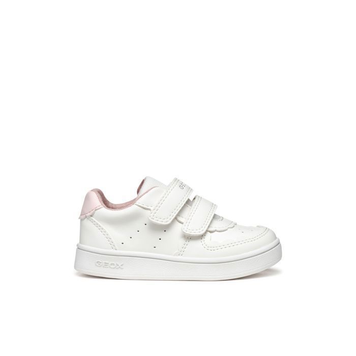 Baskets Geox Pour Bébé Fille – Fermeture Scratch, Semelle Souple Et Respirante – Modèle Eclyper Girl