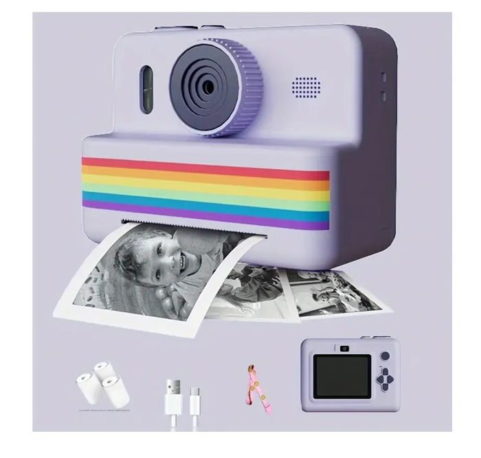 Appareil Photo Pour Enfants 2 Pouces écran IPS Caméra Avant Arrière