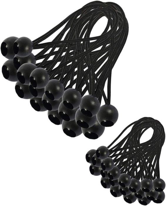 Rouleau 200m élastique Elamaille noir