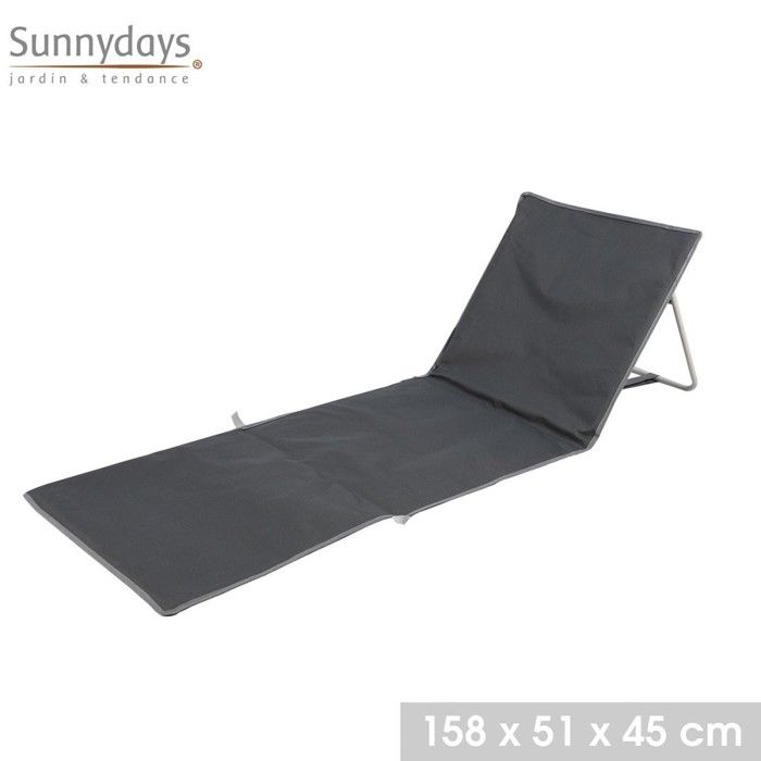 Matelas de plage Sierra Blanca anthracite
