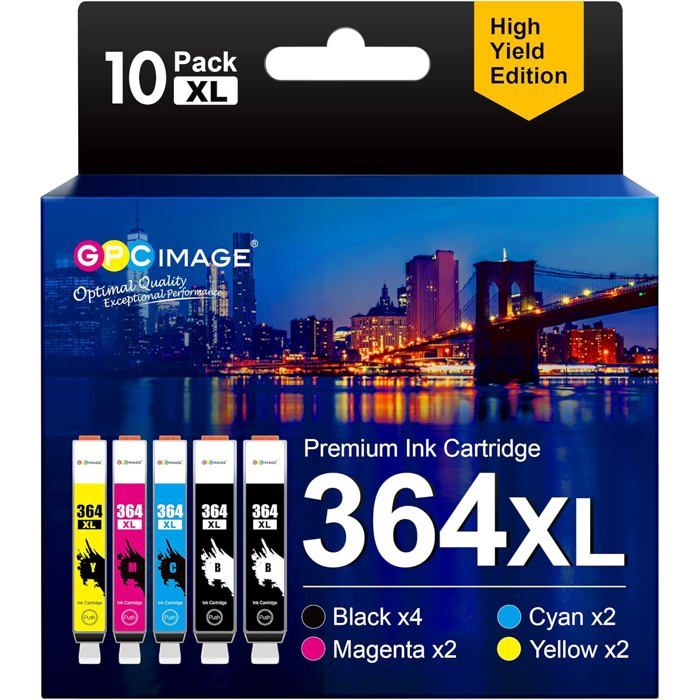 Cartouche remanufacturée HP 364XL - noir photo - Uprint