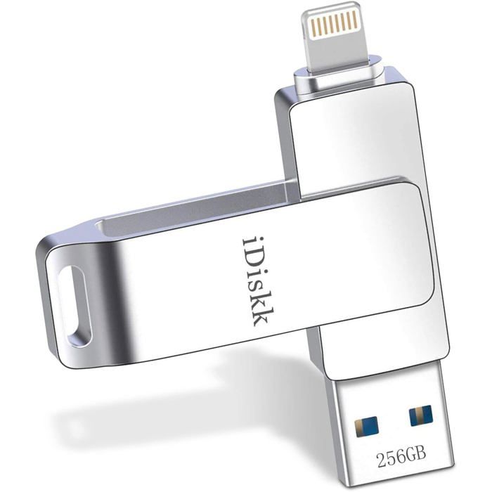 Clé USB 64GB Pour IPhone - Certifiée MFi - IDiskk - USB 3.0 - Transfert Rapide