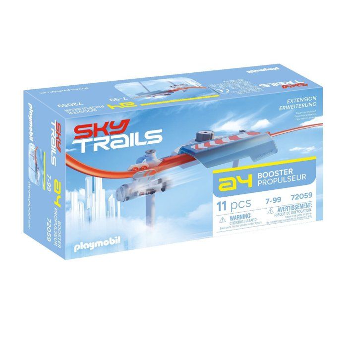 PLAYMOBIL Set daction 72059 Sky Trails Track booster
