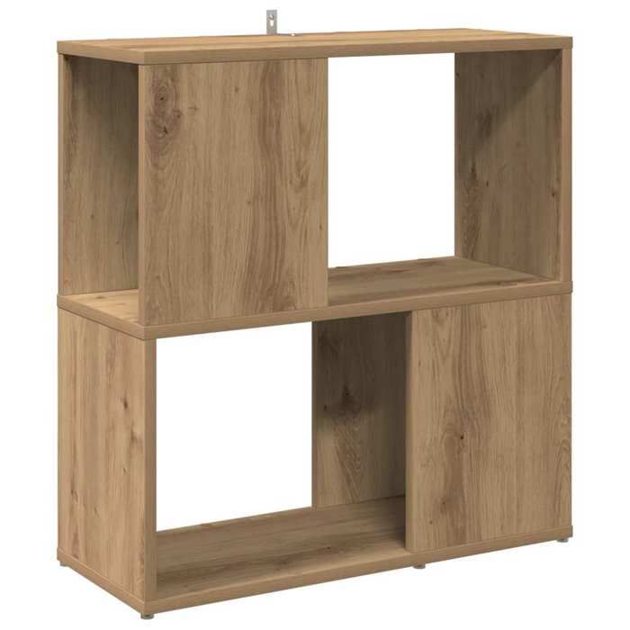 Soldes FlottantsBibliothèque（1 PC) - Cabinet de Livre/Meuble Étagère - chêne artisanal 60x24x63 cm - bois dingénierie - 2822