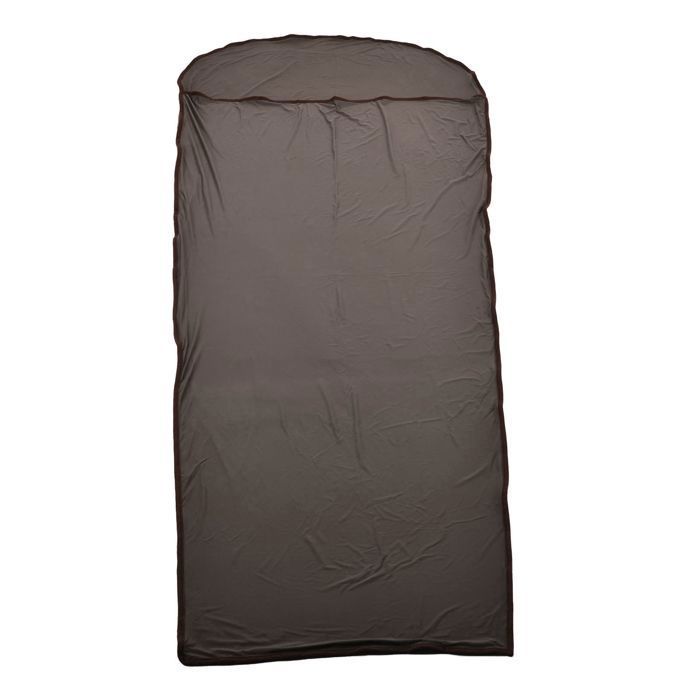 Drap de sac de couchage ultra-léger et multifonctionnel élastique pour camping en plein air (gris) Femeo