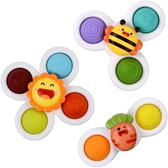 Sotodik Lot de 38 jouets de bain pour enfants - Circuit de course - Avec ventouses - Cadeau pour