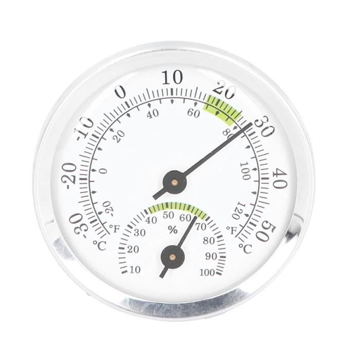 T-20.1064.03 - TFA - Baromètre Thermo Hygro, Station météo classique bois noyer