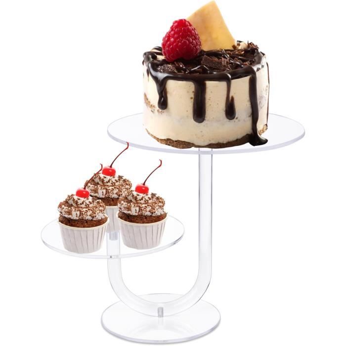 Présentoir à Gâteau en Plexiglas