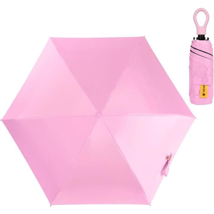 Parapluie Capsule Pliable Mini – Protection Pluie Et UV – Multicolore – Neuf Sans étiquette