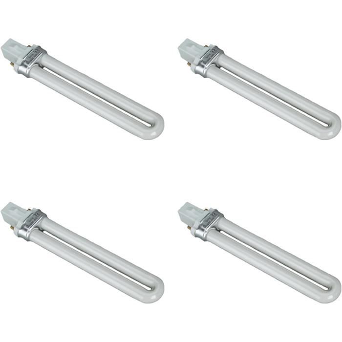 Lot De 2 Ampoules Néon UV 36W Pour Lampe à Ongles - Modèle 9W-L, Neuf Sous Blister