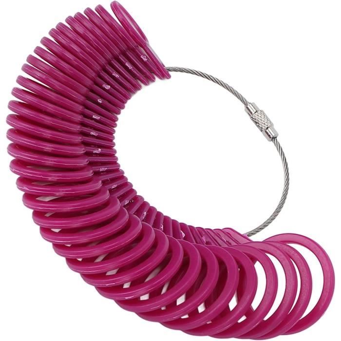 Taille De Bague Jauge De Doigt En Métal Massif Tailleur De Mandrin De