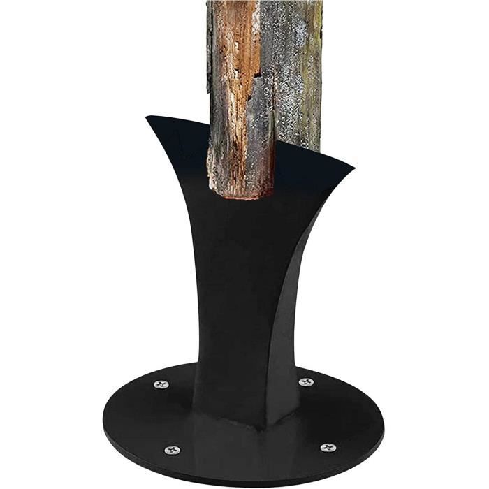 Fendeuse Manuelle Bûches Orange - Outil Métal Avec Base Ronde Pour Cheminée Et Camping