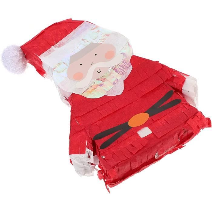 Pinata de Noël Santa Claus Pinata Bonbons Chocolat Pinata Fête De Noël