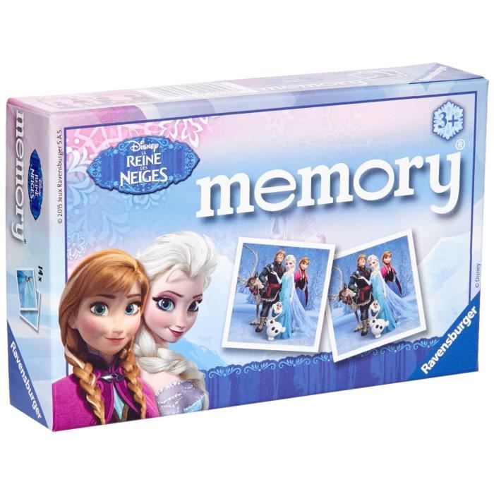 Ravensburger - Jeu De Société Éducatif - Mini Memory - Reine Des Neiges ...