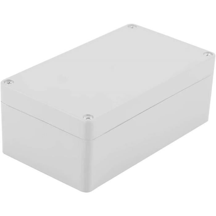 3 Boîtes De Jonction Plastique Noir - 58x35x15 Mm - Uxcell - Pour Bricolage électrique - Neuf Sous Blister