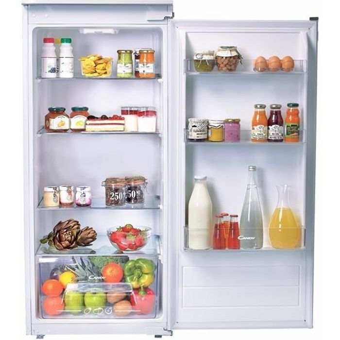 Réfrigérateur intégré Candy CIL 220 NE - 197 L - ST - 40 dB - A+ - Blanc