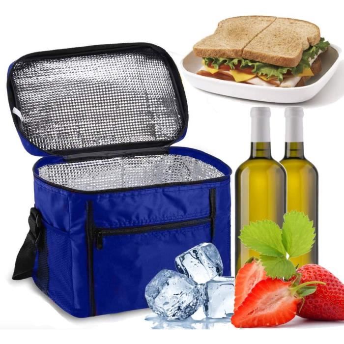 Lunchbox toile Cool sac à Lunch école bureau Picnic Voyage Nourriture Sac Isotherme