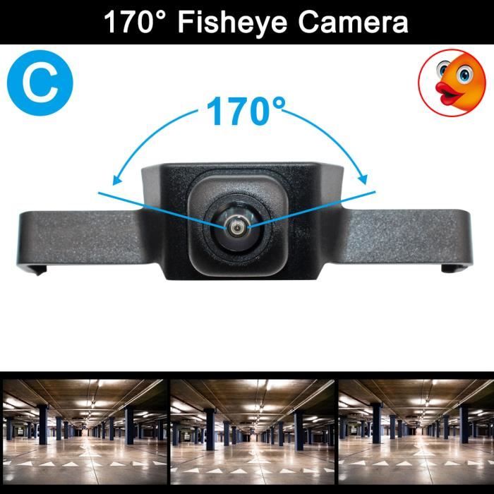 Caméra De Recul Pour Toyota RAV4 (2006-2012) - Résolution 520TVL, Angle 170°, étanche IP69K - Facile à Installer - 2