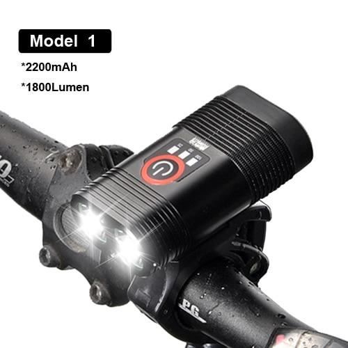 Kit éclairage Vélo Evermotor 100 Lux – Avant/arrière USB-C Rechargeable, StVZO, Grand Angle 220°, étanche