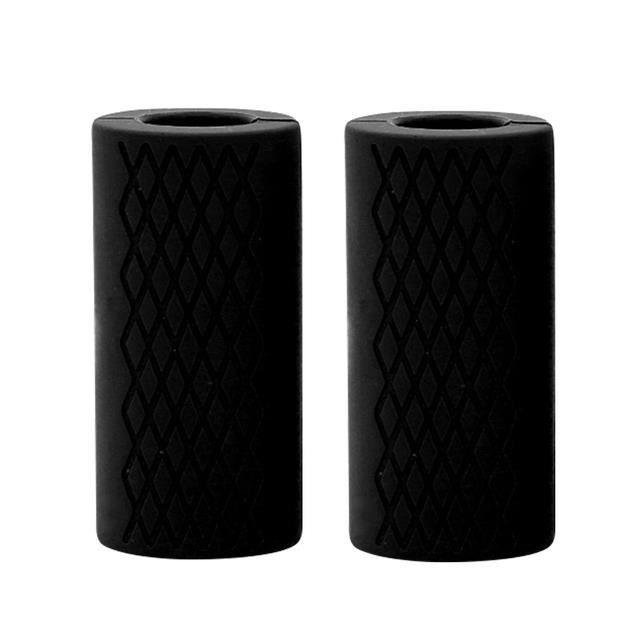 Lot De 2 Poignées Épaisses Pour Haltères - Poignées Antidérapantes En Silicone Pour Musculation Et Fitness
