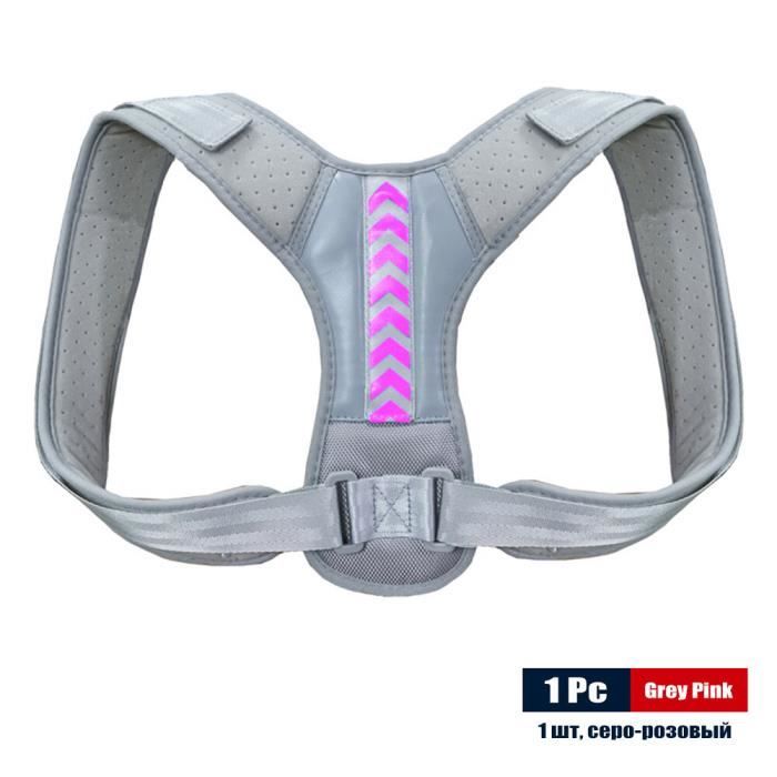 Correcteur De Posture Lombaire Réglable - Ceinture/gilet Fubeichly, Noir, Neuf