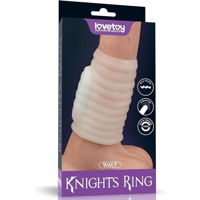 Anneau Pénien (Cockring) Axis GripRing Lock Ribs Par OXBALLS - Sextoy Homme - Neuf