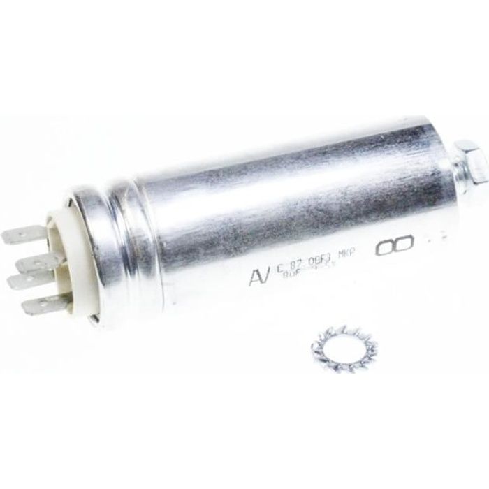 Condensateur de sèche-linge - BEKO - DCU1560X - 8µF - 420V - radial - 30mm