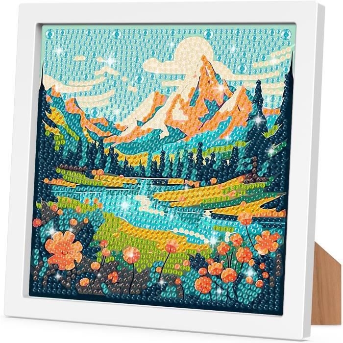 Paysage Diamond Painting, 5D DIY Architecture Diamond Painting Adulte