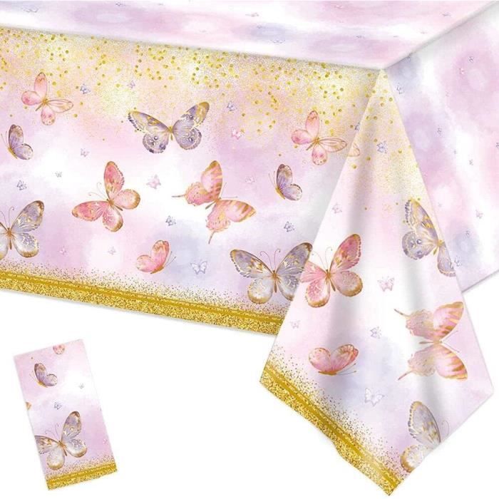 Guirlande Papillons En Papier - Lot De 4 Bannières 2,8m - Décoration Fête Anniversaire Mariage