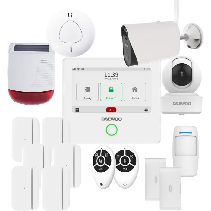 Alarme Daewoo Wifi / GSM 4G AM312 Neuf - vue 8