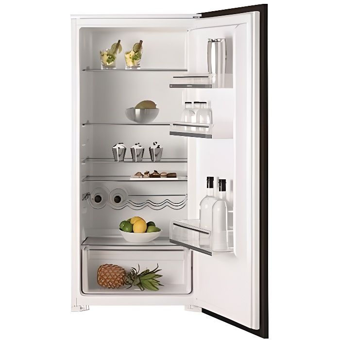 Réfrigérateur 1 porte DE DIETRICH DRL1220FS - Intégrable - Froid statique - 199 Litres