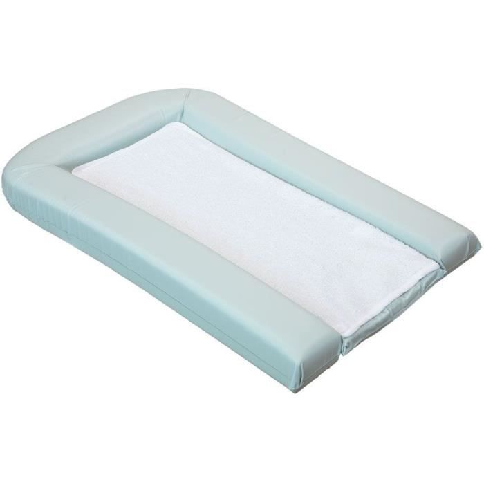 MATELAS À LANGER PVC AVEC 2 ÉPONGES AMOVIBLES/CONFORT 42x70 cm SAUGE