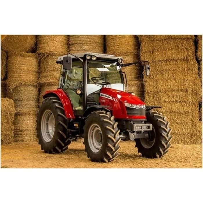 Diamond Painting Kit De Diamant Peinture Bricolage 5D Pour Adultes Et Enfants Tracteur Kits