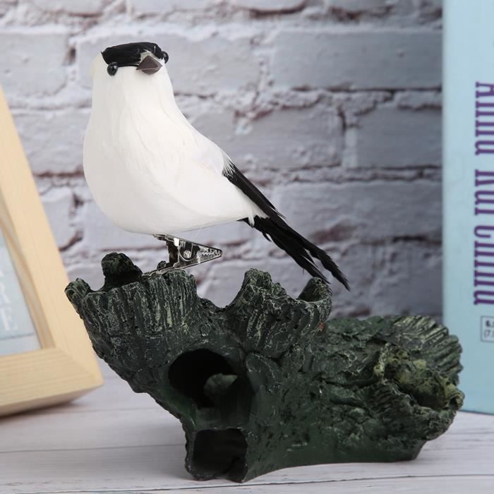 Garneck 2 Pièces Pigeon De Paix Artificiel Pour Mariage Et Décoration
