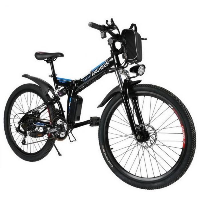 V lo lectrique 26 pouces roue v lo de montagne pliable avec