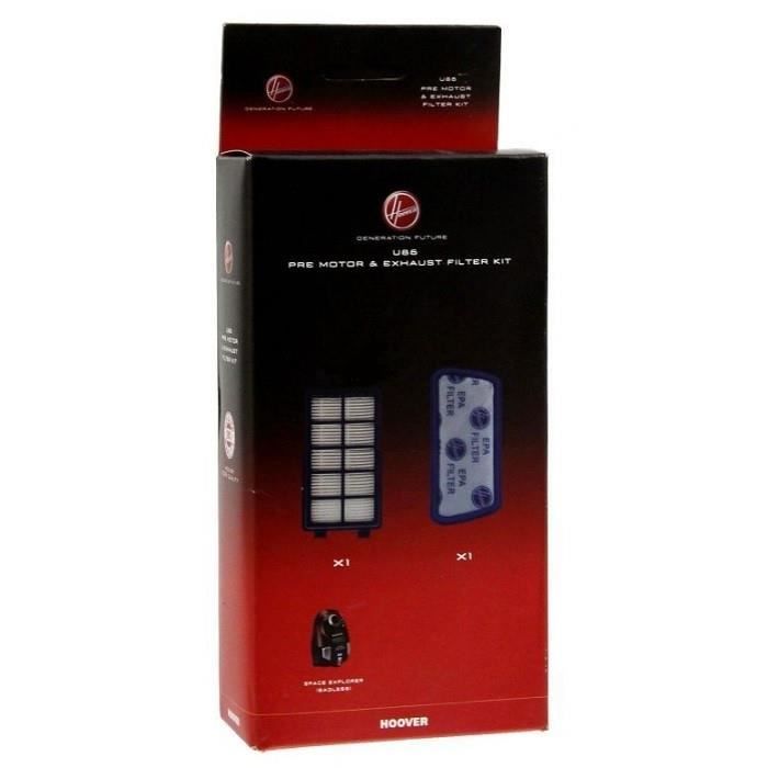 Kit Filtres Hoover – HEPA Pré-Moteur et Échappement - vue 2