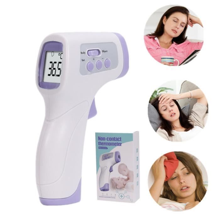 Thermometre Bebe Frontal Bain Infrarouge Sans Contact Numerique Digital Adulte Grande Precision Precis Cdiscount Puericulture Eveil Bebe