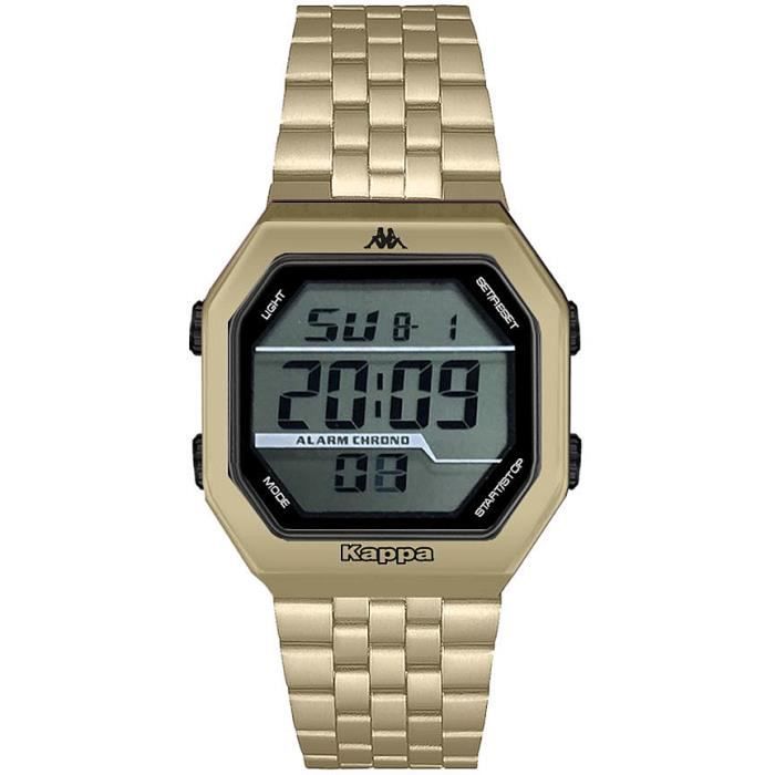 Montre - KAPPA - PE-22 - Or - Acier - Digital - Unisexe