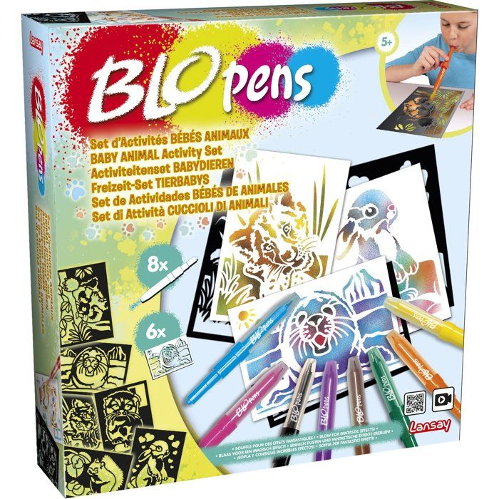 Lansay Blopens Set D Activites Bebes Animaux Cdiscount Jeux Jouets
