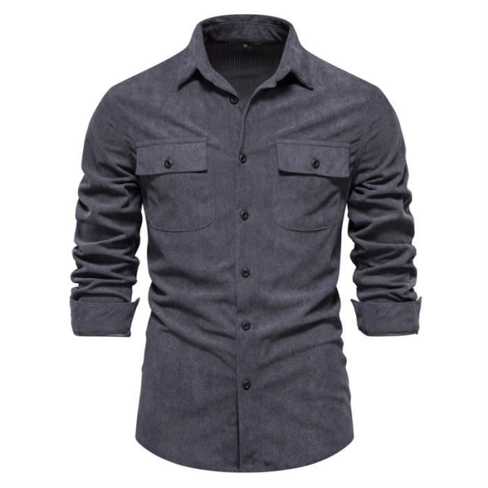 Chemise Homme Façonnable Grise – Taille S – Occasion Très Bon état
