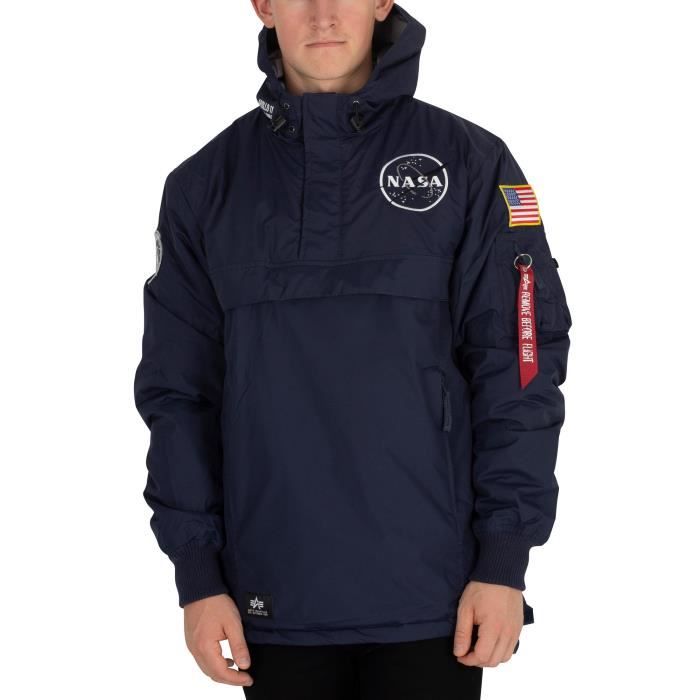 Homme Alpha Industries il Anorak Veste Imperméable à Capuche Neuf