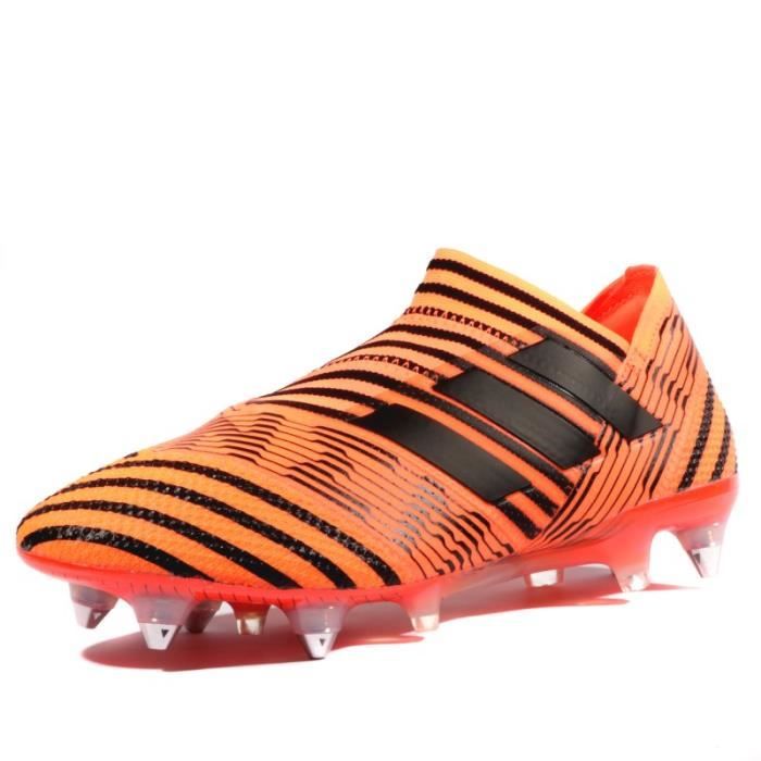 crampon adidas orange et noir