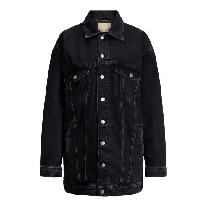 Veste oversize femme noir outlet