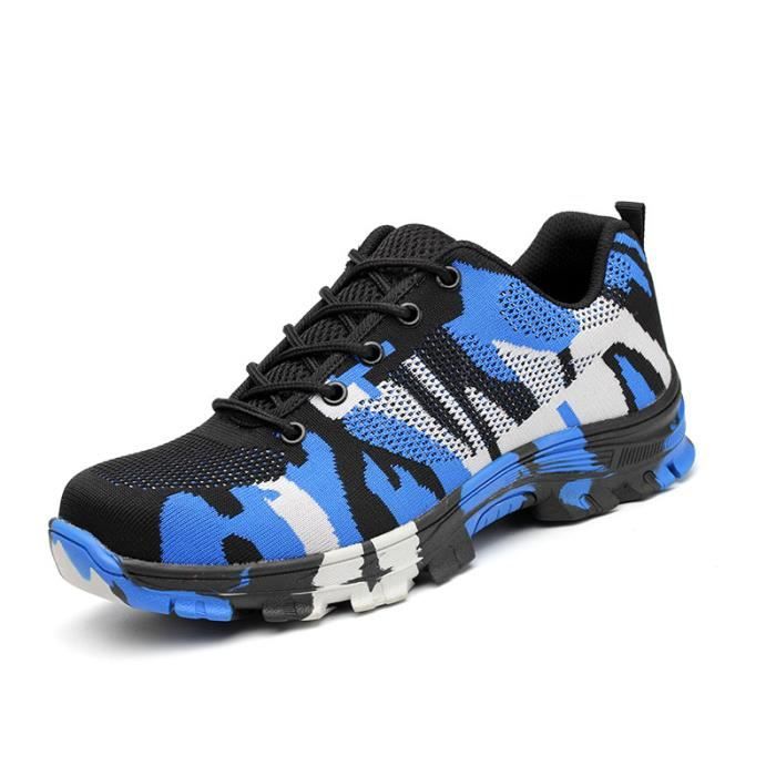 Baskets Travail Chaussures De Sécurité COOU Hommes Embout Acier