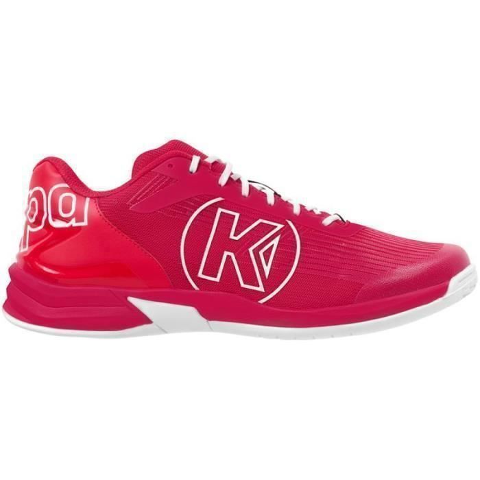 Chaussures de handball indoor Kempa Attack Three 2.0 - rouge noir/aqua - 39