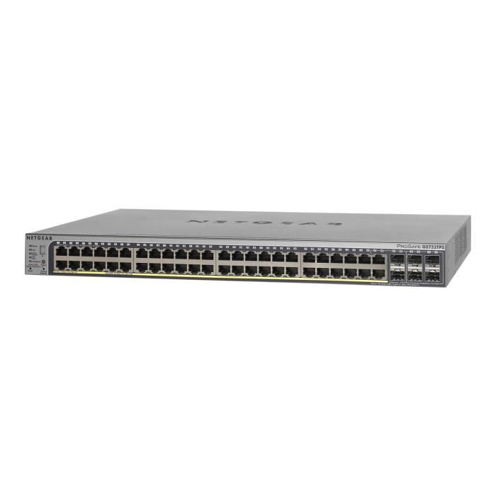 NETGEAR ProSAFE GS752TPS 52Port Gigabit PoE Smart Managed Switch