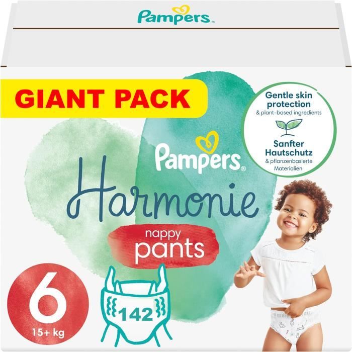 Pampers Harmonie Taille 5 - 160 Couches-culottes (12-17 Kg)