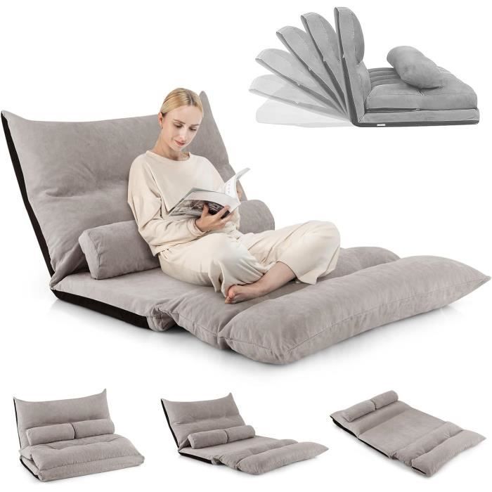Chauffeuse De Canapé Modulable RELAX SOFT SOFA - Beige Lin - NEUVE